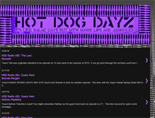 Tablet Screenshot of hotdogdayz.com